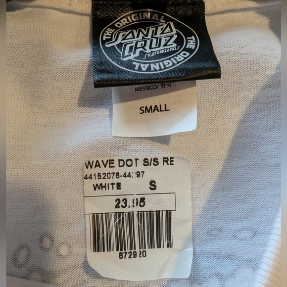 Santa Cruz tshirt S New - Picture 10 of 12